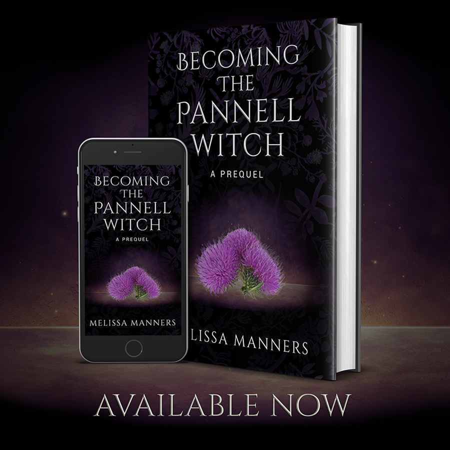 Book Cover for Becoming The Pannell Witch, Available Now
